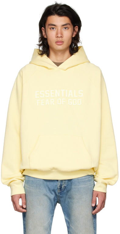 Essential Fear Of God "Yellow Raglan" Hoodie